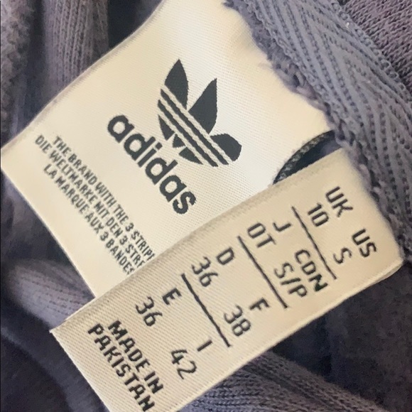 Purple ADIDAS coeezee Hoodie sweatshirt - Picture 6 of 6
